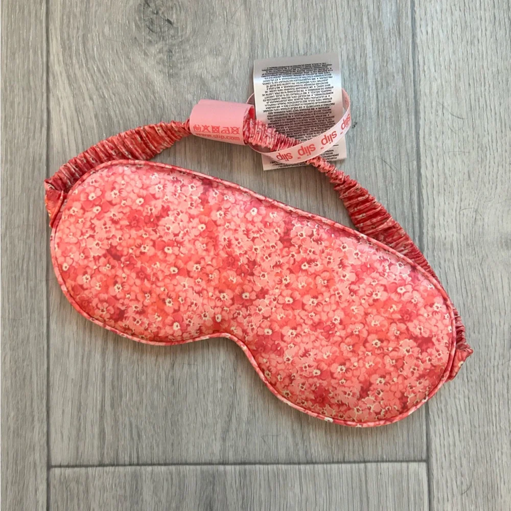 Slip Pink Floral Contour Silk Sleep Mask - Picture 3 of 5